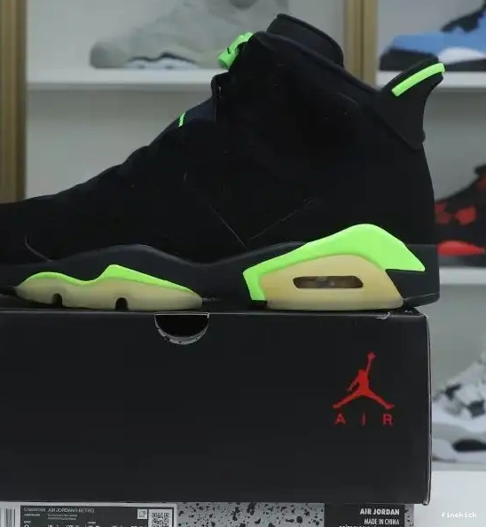 AIR 6 GREEN' JORDAN RETRO 'ELECTRIC 0522